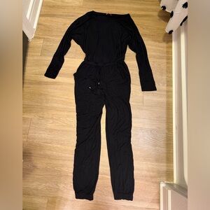 Black Long Sleeve Jumpsuit